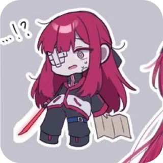 ❤ yuri . [ LIMBUS COMPANY ] | @w1llowllx, стікер Telegram 15 з 120