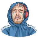 😭 PewDiePie, sticker Telegram 15 sur 32