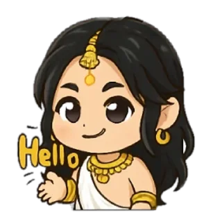 👋 чиби фавориты, sticker Telegram 13 sur 60
