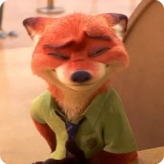 🌟 zootopia::Nick Wilde, стікер Telegram 10 з 64