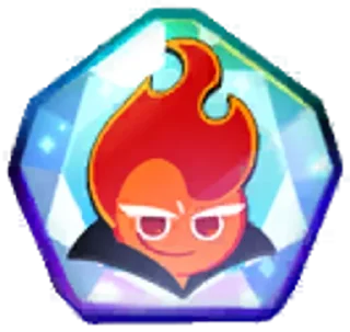 Fire Spirit Cookie @artsfromwhite1