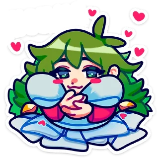 ❤️ ёля без надписей @stickwithouttext, Telegram sticker 5 of 48