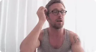 🧐 Ryan Gosling solo, стікер Telegram 5 з 34
