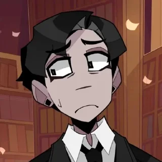 🖤 Exhausted? Tired. (@corvitorium on YT), sticker Telegram 12 sur 30