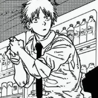 😟 Chainsaw Man, sticker Telegram 16 sur 32