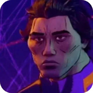 😑 Miguel O'Hara • @Earth928B, стікер Telegram 23 з 50