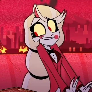 🌟 Больше стиков ➡️ @HazbinHotelStickers, стикер Telegram 17 из 45