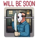 🚌 Jason Voorhees, стікер Telegram 6 з 30