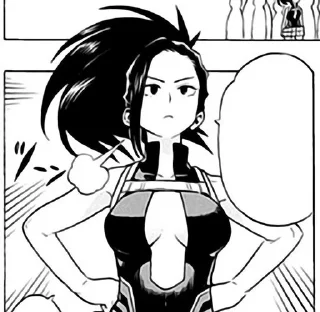 🌹 :: Yaoyorozu Momo^^ ::, стикер Telegram 16 из 36