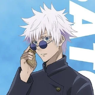 💎 Satoru Gojo, sticker Telegram 19 sur 120