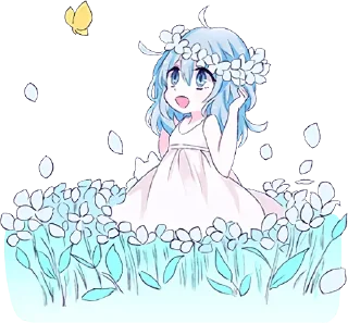 🌸 Cute kitten @Faye_TMT, стікер Telegram 8 з 40