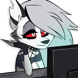 🌚 HellHoundLoona, стікер Telegram 9 з 31