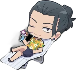 🌟 Гето чиби :: @animestikerr1, sticker Telegram 2 sur 14