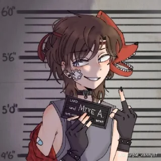 😜 MichaeL Afton by @Mike35_Stre1my ★★★, Telegram sticker 22 of 67