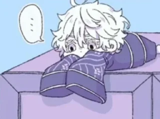 ❄️ Senju Kawaragi | @oscameo |, стікер Telegram 23 з 50