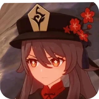 🎩 Hu Tao, sticker Telegram 12 sur 42