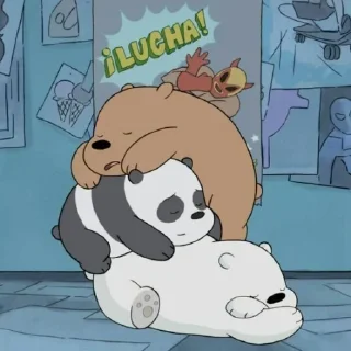😴 We Bare Bears, стікер Telegram 13 з 115