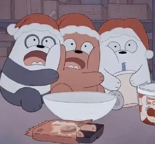 😱 We Bare Bears, стікер Telegram 16 з 115