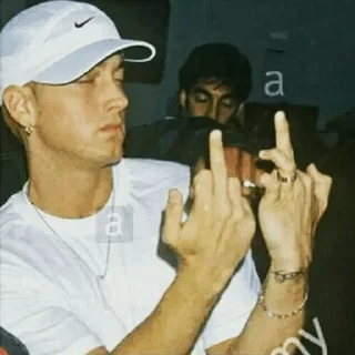 🤠 @TVstickers Eminem Fingers, стікер Telegram 13 з 27