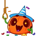 🥳 Mamkin Pumpkin, стікер Telegram 10 з 17