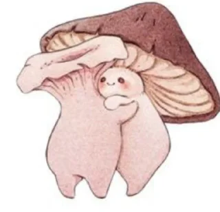 🤗 Mushrooms, Telegram sticker 7 of 25