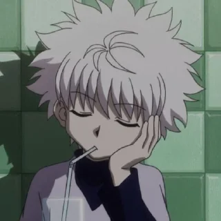 🖤 killua Zoldyck @didntkill, Telegram sticker 13 of 120