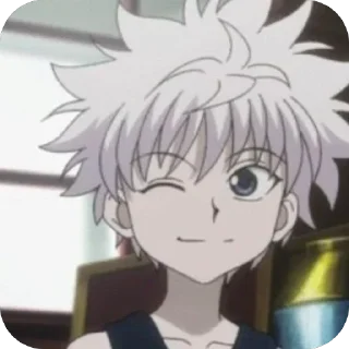 😉 Killua Zoldyck • @Earth928B, Telegram sticker 23 of 80