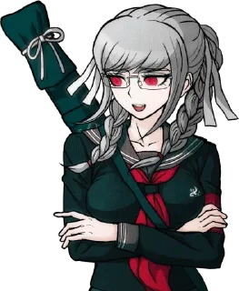 😔 🍚 Peko @wanna_s_l_e_e_p Pekoyama 🍚, sticker Telegram 8 sur 117