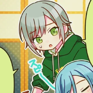 🪴 Шіхо Хіноморі від @kodokukondo, стікер Telegram 19 з 92