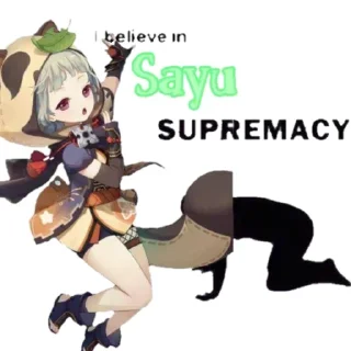 💚 Sayu by @Genshiin_Impact, sticker Telegram 8 sur 20