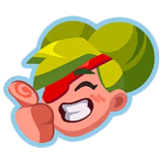 👍 Bullet echo emoji, sticker Telegram 16 sur 86