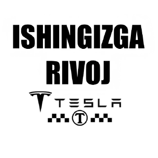 ✊ TESLA TAXI, sticker Telegram 6 sur 15