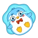 😭 Снежок (@TgSticker), Telegram sticker 19 of 24