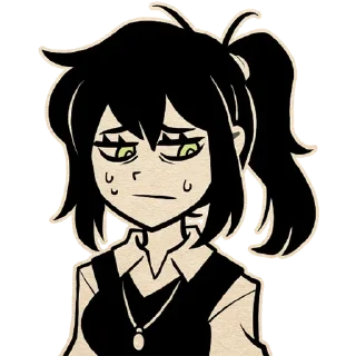 😓 Mrs. Graves @cryingrina, Telegram sticker 9 of 47