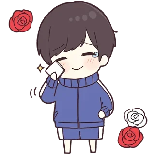 😊 Джерси-кун 5 @nyasticks, Telegram sticker 7 of 41