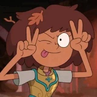 ✌️ amphibia, Telegram sticker 18 of 120