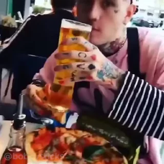 🍺 Lil Peep :: frosty_vfx, sticker Telegram 18 sur 120