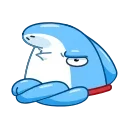 ❌ Sharkpup, стикер Telegram 7 из 26