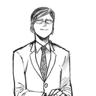 🙂 Sir Nighteye, sticker Telegram 13 sur 58