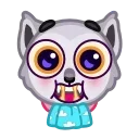 😋 Werewolf Emoji @xkysluv, стікер Telegram 7 з 40
