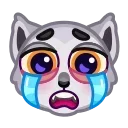 😭 Werewolf Emoji @xkysluv, стікер Telegram 12 з 40