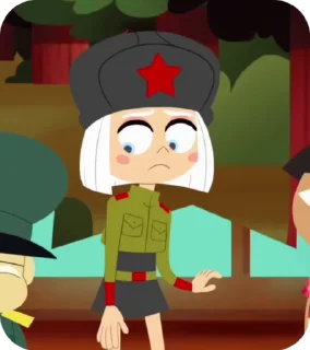 😢 ★𝚅𝚎𝚛𝚊☭ Camp Camp, sticker Telegram 14 sur 21