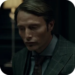 🧥 Hannibal Lecter | Hannibal series @MacraniFilms, стікер Telegram 23 з 41