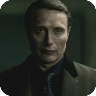 🧥 Hannibal Lecter | Hannibal series @MacraniFilms, стікер Telegram 6 з 41