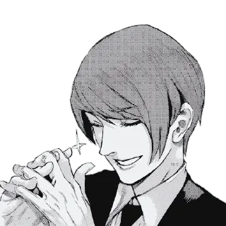 😏 Manga, sticker Telegram 22 sur 43
