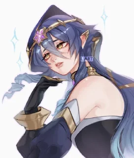 😍 LAYLA @itsgensharts, Telegram sticker 15 of 120