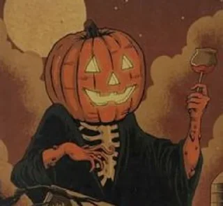 🌟 ✨🎃Культ тыквы🎃✨ 2 часть, Telegram sticker 12 of 66