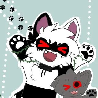 🌟 Пушистые Хвосты, sticker Telegram 14 sur 43