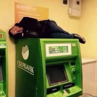 😴 Сбер будни, Telegram sticker 11 of 16