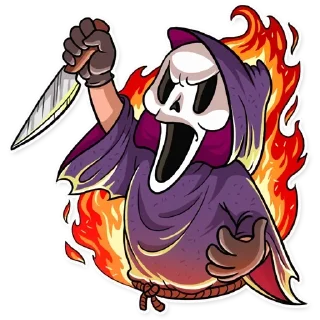 😡 @TVstickers Scream, Telegram sticker 7 of 25